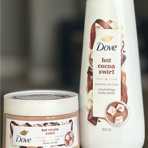 Dove Hot Cocoa Swirl Nourishing Body Wash - Limited Edition